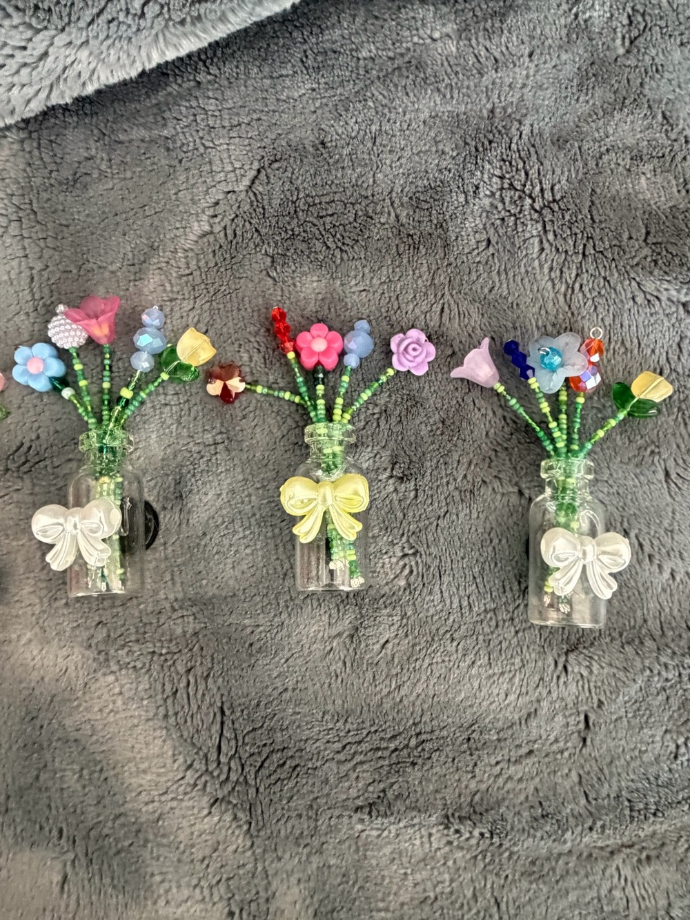 Mystery Handmade Beaded Flower Bouquet Magnet - BENEFITING PEDIATRIC SARCOMA